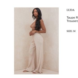 House of CB wide leg trouser